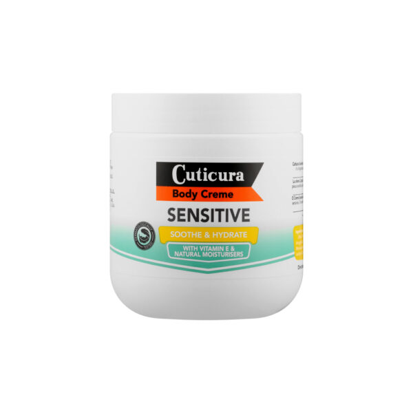Cuticura Sensitive Body Creme - Soothe & Hydrate 450ML