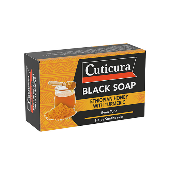 Black Soap with Turmeric and Honey